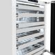 ZLINE Autograph Edition Touchstone 24 " 4.8 Cu. Ft. Stainless Steel Glass Door and Polished Gold Helix Handle Dual Zone 44 Bottle Wine Cooler -4