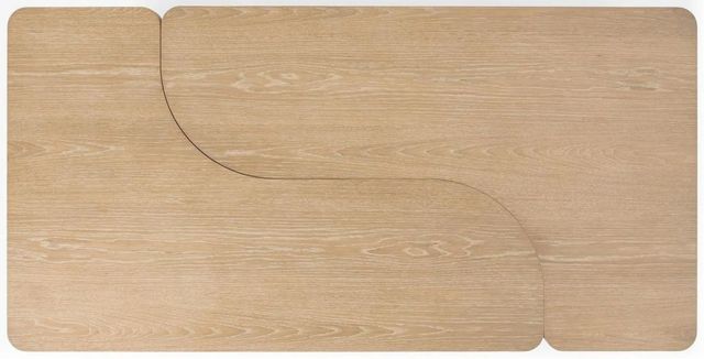 Classic Home Melina 2-Piece Coastal Drift 71" Coffee Table-2