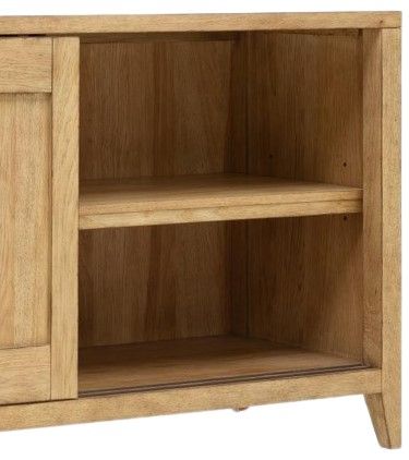 Legacy Classic Today's Traditions Natural Hickory Credenza with Sliding Doors-2