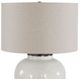 Uttermost® Jarret Glaze White Table Lamp-4