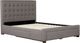Primo™ International Sullivan Grey King Upholstered Storage Bed with Drawers-0
