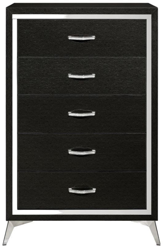 New Classic® Home Furnishings Huxley Black Chest-2