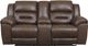 Signature Design by Ashley® Stoneland Chocolate Reclining Loveseat with Console-1