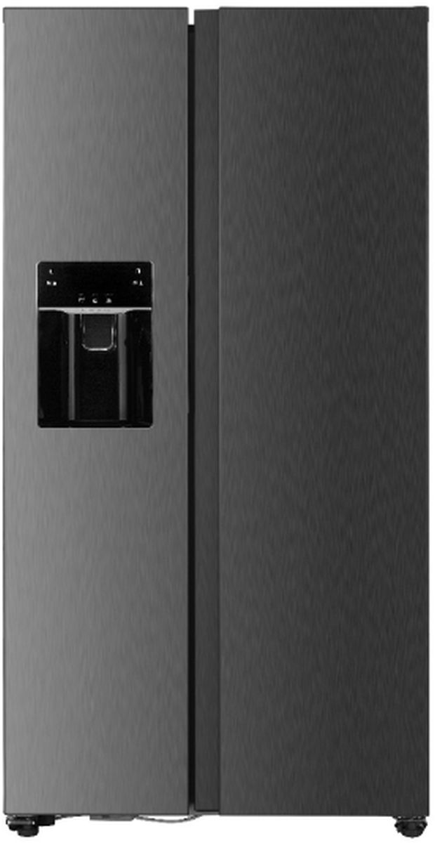 Vitara 36" 18.1 Cu. Ft. Black Counter Depth Side-by-Side Refrigerator-0