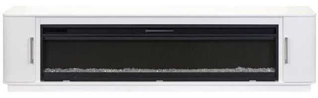 Martin Furniture Uptown Crisp White 96" Fireplace TV Stand-2