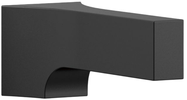 Delta Zura® Matte Black Tub Spout Non-Diverter-0