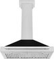 ZLINE 36" Black Matte Wall Mounted Range Hood -3