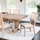 Furniture of America® Orbetello 7-Piece Distressed Natural Dining Table Set-1