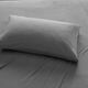 Olliix by Urban Habitat Charcoal Full Heathered Cotton Jersey Knit Sheet Set-2