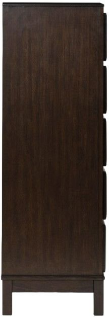 Benchcraft® Vanmore Dark Brown 5-Drawer Chest-3