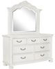 Benchcraft® Montelaine Antique White Dresser and Mirror-0