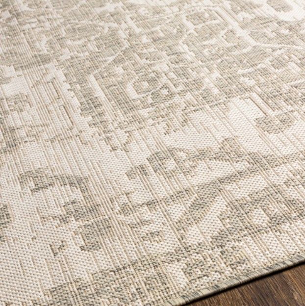 Surya Eagean Light Beige/Oatmeal 4'x6' Area Rug-3