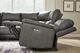 Signature Design by Ashley® Beryton 5-Piece Anchor Curved Power Reclining Sectional-4