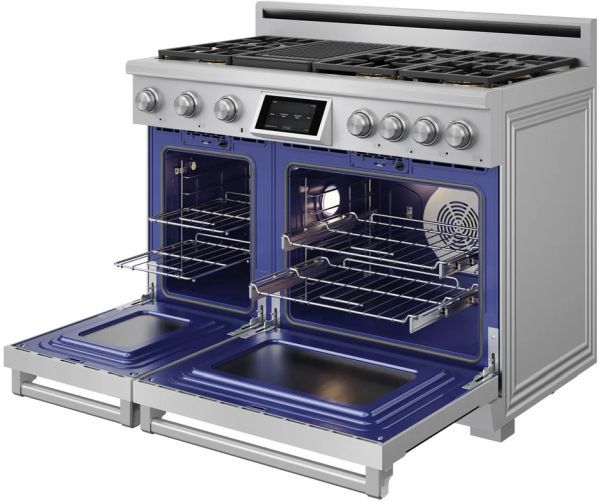 Thor Kitchen® X Series 48" Stainless Steel Freestanding Pro Style Dual Fuel Gas Range-4