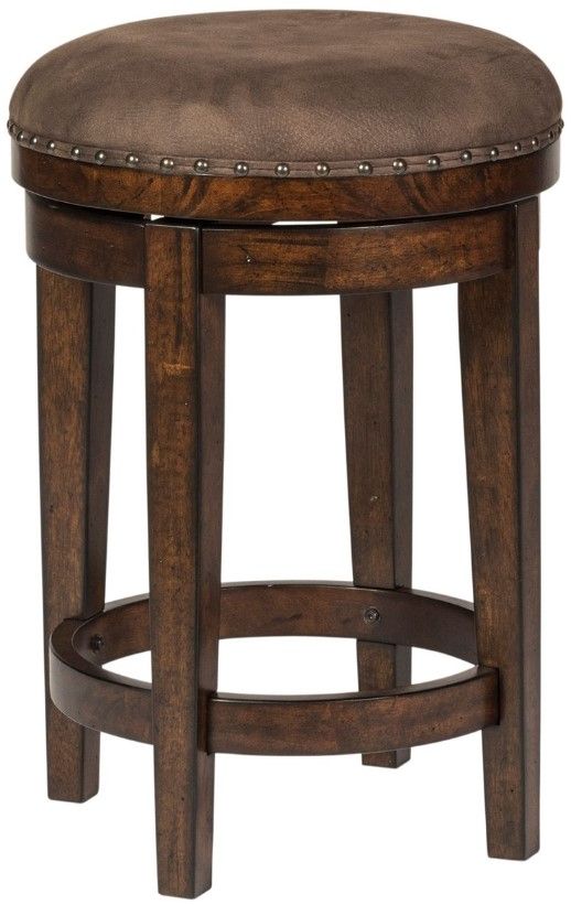 Liberty Furniture Aspen Skies 4-Piece Russet Brown Occasional Table Set-3