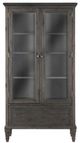 Magnussen Home® Sutton Place Weathered Charcoal Gray Door Bookcase-2