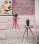 TOV Furniture Sia Grey Textured Side Table-3