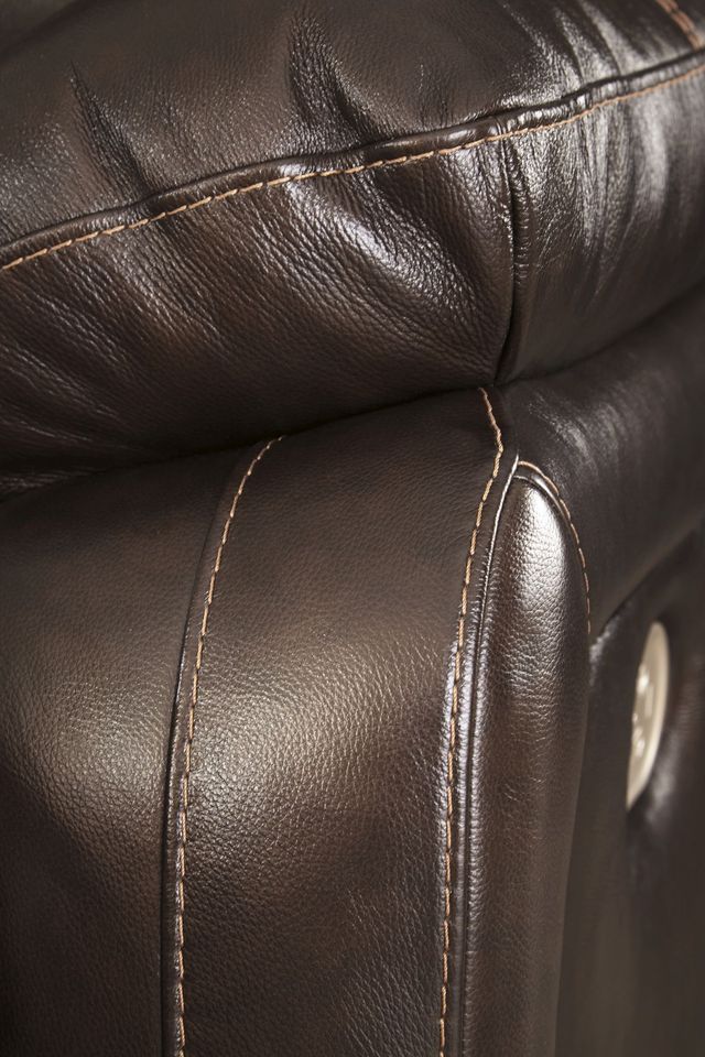 Signature Design by Ashley® Hallstrung 3-Piece Chocolate Power Reclining Power Reclining Left-Arm Facing Sectional and Chaise-3