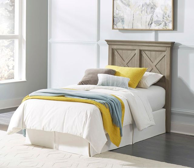 homestyles® Mountain Lodge Gray Twin Headboard-2