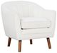 Mazin Furniture Cutler White Accent Chair-0
