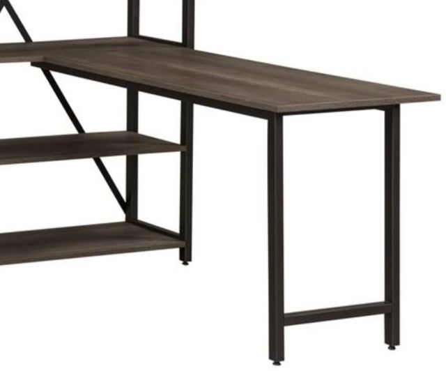 Liberty Furniture Tanners Creek Dark Pewter/Graystone Desk Top and End Panel-0