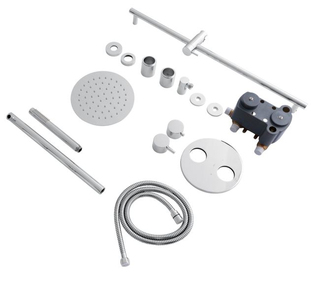 ZLINE Emerald Bay Chrome Thermostatic Shower System-1