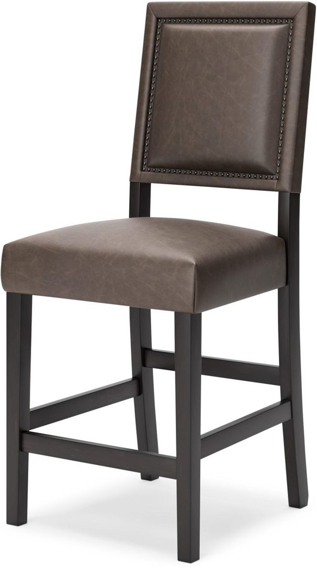 Signature Design by Ashley® Benmara Dark Brown Counter Stool-3