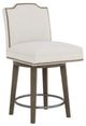 Fairfield® Customizable Entree Dining Empire Short Back Swivel Counter Stool-0