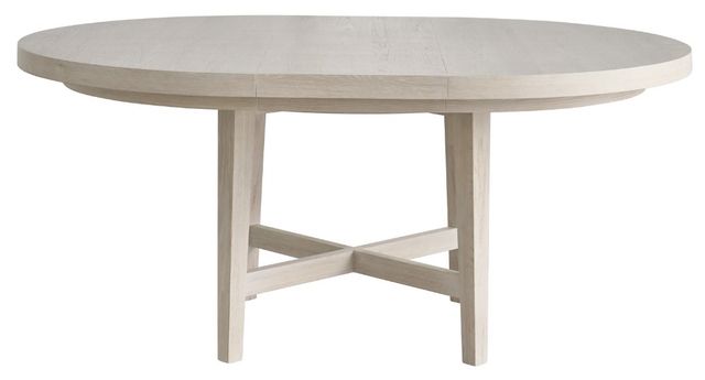 Universal Explore Home™ Avaline Scavino White Oak Round Dining Table-1