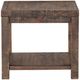 Modus Furniture Craster Smoky Taupe Side Table-2