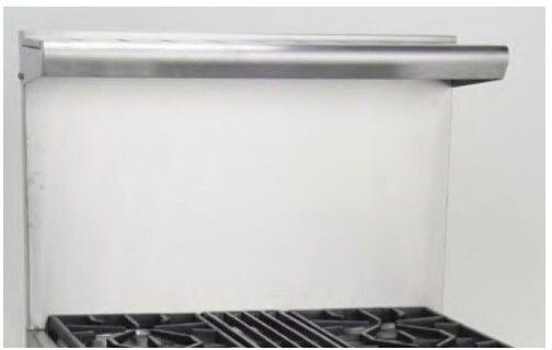 American Range 20" Stainless Steel High Back with Shelf-0