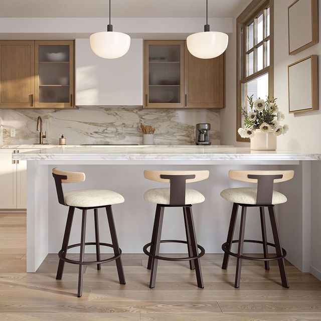 Amisco Customizable Asher Swivel Bar Stool-1