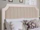 Vaughan-Bassett Bungalow Lattice King Upholstered Stroage Bed-1