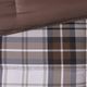 Olliix by Madison Park Essentials Parkston Brown Twin/Twin XL 3M Scotchgard Down Alternative All Season Comforter Set-5