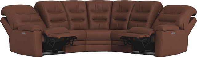 Palliser® Furniture Customizable Keiran 5-Piece Wall Hugger Power Reclining Sectional with Power Headrest-1