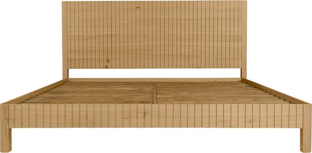 Moe's Home Collection Povera Natural Oak King Bed-1