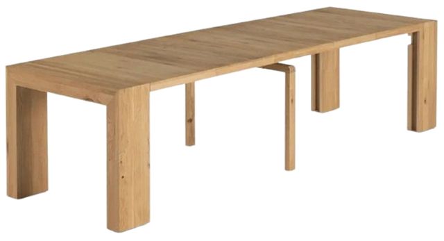Transformer Table Transformer Scandinavian Oak Extendable Dining Table-1