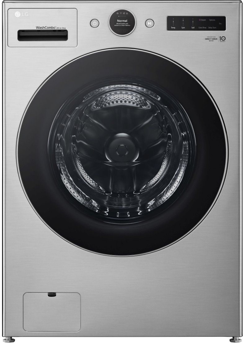 LG 5.0 Cu. Ft. Graphite Steel Washer Dryer Combo