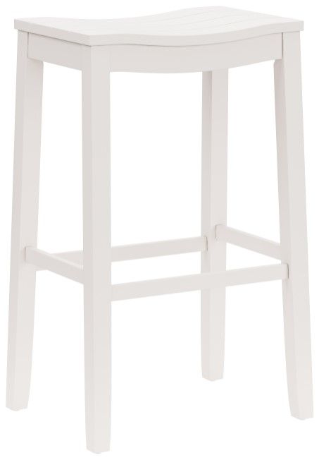 HH2 Home Fiddler White Bar Stool-0