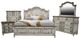 Vintage Furniture Clarice King Panel Bed-1