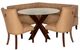 Powell® Auden 6-Piece Espresso/Tan Dining Set-1