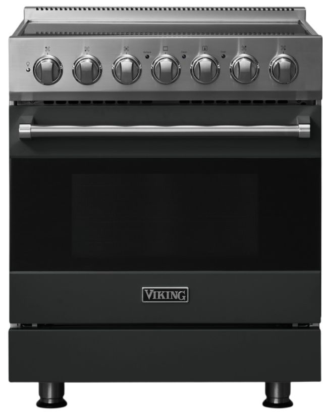 Viking® 3 Series 30" Antique Bronze Pro Style Electric Range-0