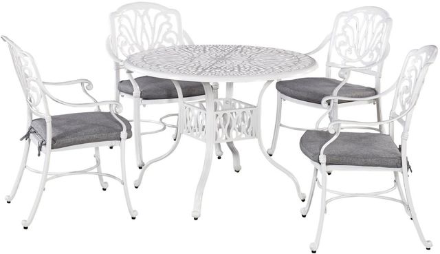 homestyles® Capri 5-Piece White Dining Set-0