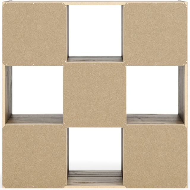 Signature Design by Ashley® Vaibryn Brown Nine Cube Organizer-2