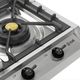 Ilve Nostalgie II 36” Stainless Steel Gas Cooktop with 6 Burners, Griddle and Burnished Trim-5