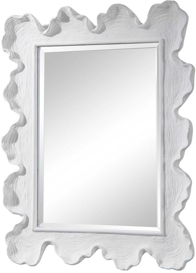 Uttermost® Sea Coral White Mirror-4
