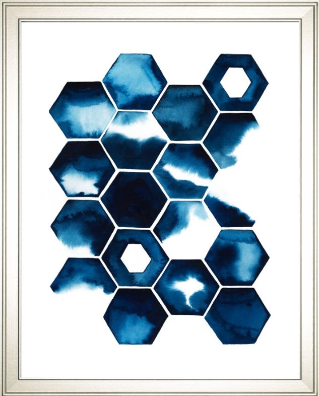 Classy Living Grace Popp Stormy Geometry II Wall Art-1
