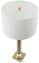 A & B Home Gold/White Table Lamp-2