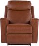 La-Z-Boy® Emmons Oak Leather Power Rocking Recliner with Headrest and Lumbar-1