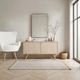 Renwil® Neem Dark Antique Brushed Brass Accent Mirror-1